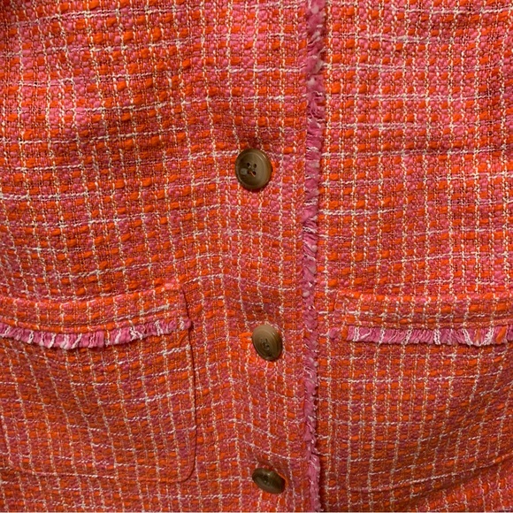 J. Jill Dahlia Tweed Jacket Blazer Size XS - Picture 7 of 12